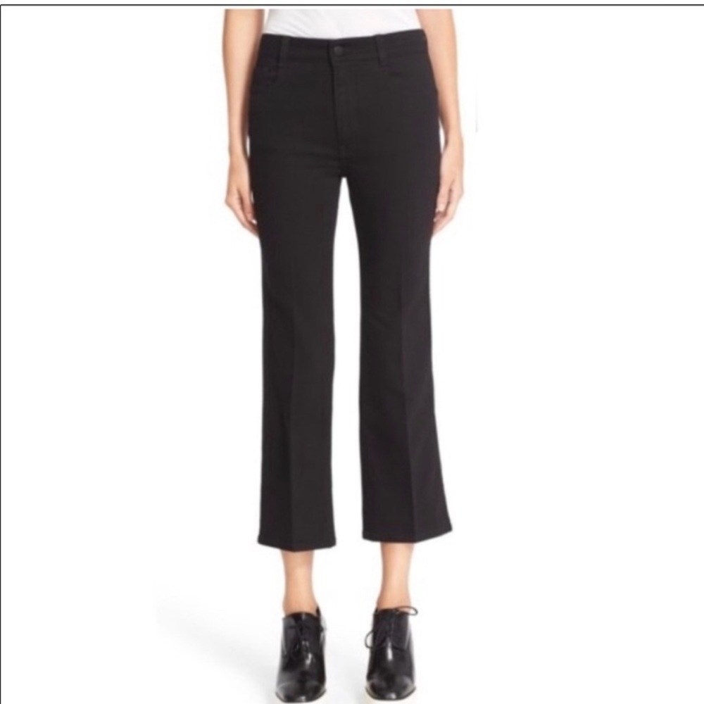 Stella McCartney Black Cropped Jeans